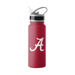 Alabama Crimson Tide Logo 25oz Stainless Single Wall Flip Top Bottle