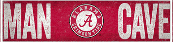 Alabama Crimson Tide Man Cave Sign