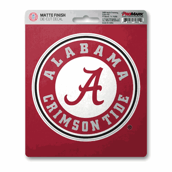 Alabama Crimson Tide Matte Decal Sticker
