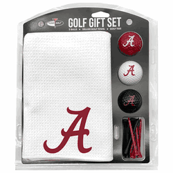 Alabama Crimson Tide Microfiber Towel Gift Set - 16 x 40 (White)
