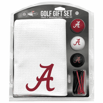 Alabama Crimson Tide Microfiber Towel Gift Set - 16 x 40 (White)