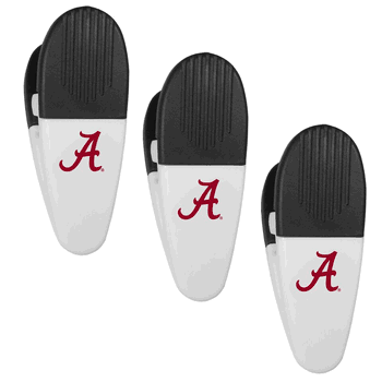 Alabama Crimson Tide Mini Chip Clip Magnets, 3 pk