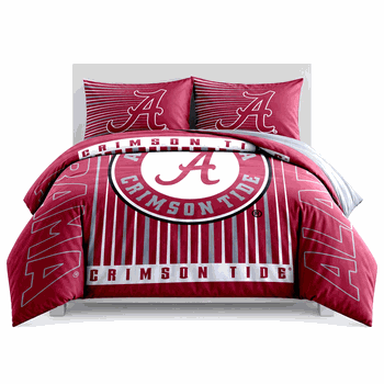 Alabama Crimson Tide Momentum Bedding Comforter Set F/Q