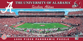 Alabama Crimson Tide NCAA 1000pc Panoramic Puzzle