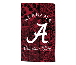 Alabama Crimson Tide NCAA Constructor Oversized Beach Towel 42x72 inches