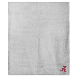 Alabama Crimson Tide NCAA Logo Sweatshirt Throw Blanket 50x60 Inches