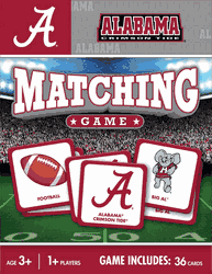 Alabama Crimson Tide NCAA Matching Game
