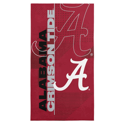 Alabama Crimson Tide NCAA Spiral Microfiber Beach Towel 30x60 inches