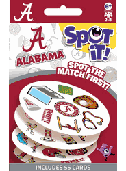 Alabama Crimson Tide NCAA Spot It! Game