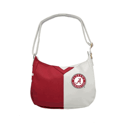 Alabama Crimson Tide Pebble Split Hobo Shoulder Bag