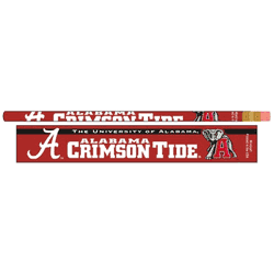 Alabama Crimson Tide Pencil 6 Pack