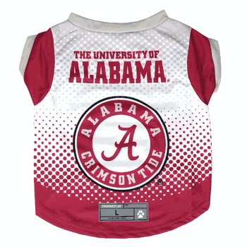 Alabama Crimson Tide Pet Performance Tee Shirt Large