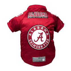 Alabama Crimson Tide Pet Premium Jersey Large