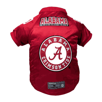 Alabama Crimson Tide Pet Premium Jersey Medium