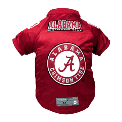 Alabama Crimson Tide Pet Premium Jersey Xtra Small