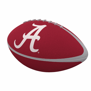 Alabama Crimson Tide Pinwheel Junior-Size Rubber Football