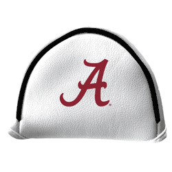 Alabama Crimson Tide Putter Cover - Mallet (White)