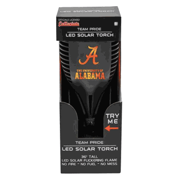 Alabama Crimson Tide Solar Torch LED
