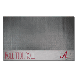 Alabama Crimson Tide Southern Style Vinyl Grill Mat - 26in. x 42in.