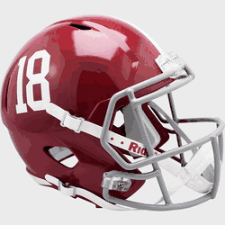 Alabama Crimson Tide Speed Replica Full Size Football Helmet #18