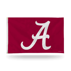 Alabama Crimson Tide Script A Banner Flag