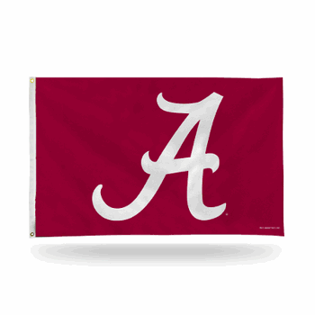 Alabama Crimson Tide Script A Banner Flag