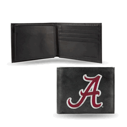 Alabama Crimson Tide Standard Embroidered Bill-fold Wallet