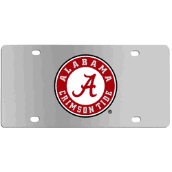 Alabama Crimson Tide Steel License Plate Wall Plaque