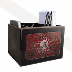 Alabama Crimson Tide Team Color Desktop Organizer