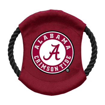 Alabama Crimson Tide Team Flying Disc Pet Toy