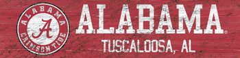 Alabama Crimson Tide Team Name Sign