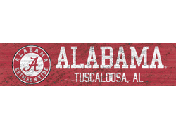 Alabama Crimson Tide Team Name Sign