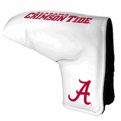 Alabama Crimson Tide Tour Blade Putter Cover (White)