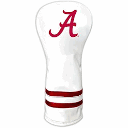 Alabama Crimson Tide Vintage Fairway Headcover (White)