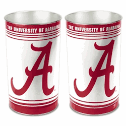 Alabama Crimson Tide Wastebasket 15 Inch