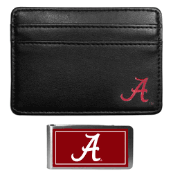 Alabama Crimson Tide Weekend Wallet & Color Money Clip