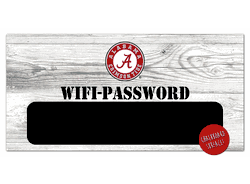 Alabama Crimson Tide Wifi Password 6x12 Sign