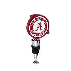 Alabama Crimson Tide Wine Bottle Stopper Logo