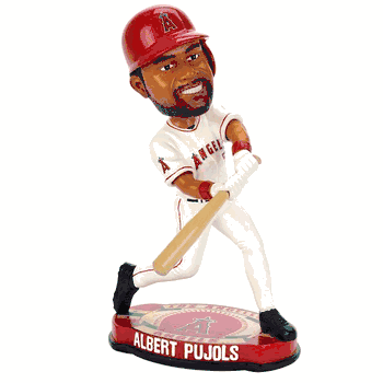 Albert Pujols Anaheim Angels 2012 Baseball Base Bobblehead