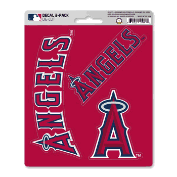 Anaheim Angels 3 Piece Decal Sticker Set