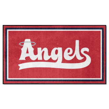 Anaheim Angels 3ft. x 5ft. Plush Area Rug