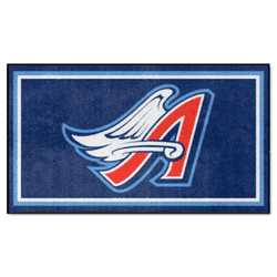 Anaheim Angels 3ft. x 5ft. Plush Area Rug - Retro Collection