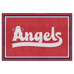 Anaheim Angels 5ft. x 8 ft. Plush Area Rug