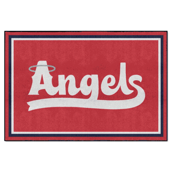 Anaheim Angels 5ft. x 8 ft. Plush Area Rug