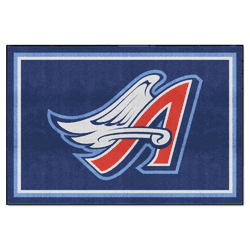 Anaheim Angels 5ft. x 8 ft. Plush Area Rug - Retro Collection