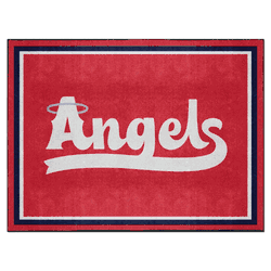 Anaheim Angels 8ft. x 10 ft. Plush Area Rug