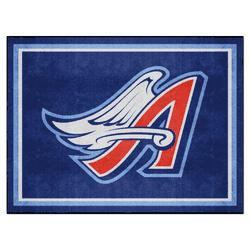Anaheim Angels 8ft. x 10 ft. Plush Area Rug - Retro Collection