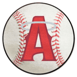 Anaheim Angels Baseball Rug - 27in. Diameter