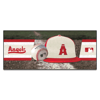 Anaheim Angels Baseball Runner Rug - 30in. x 72in.