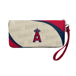 Anaheim Angels Curve Zip Organizer Wallet